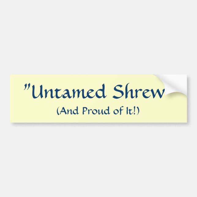 Shrew Sticker (Front)