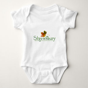 Shrewsbury logos baby bodysuit