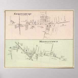 Shrewsbury Middletown, New Jersey Poster