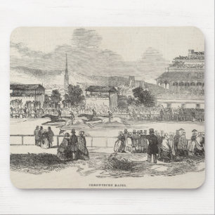 Shrewsbury Races,'The Illustrated London News' Mouse Pad
