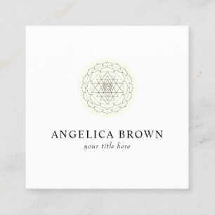 Shri Yantra Business Card