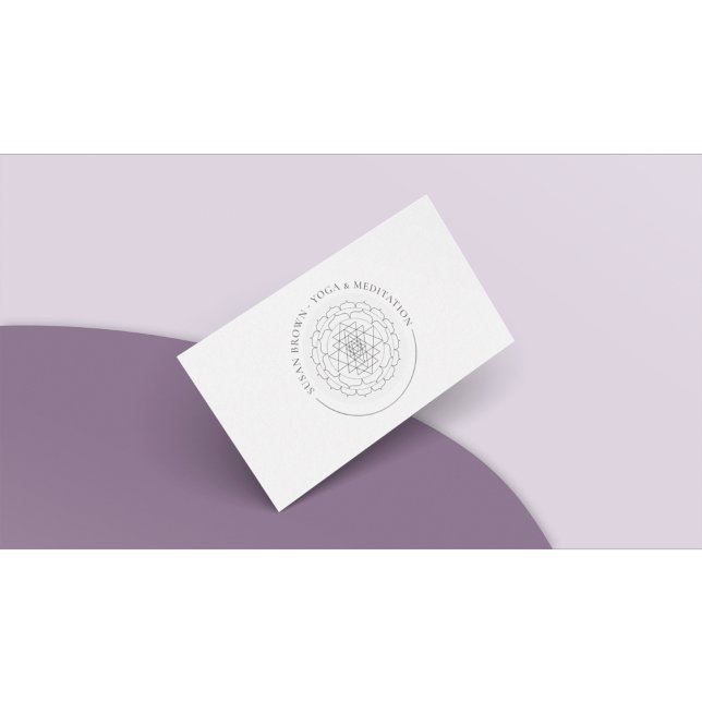 Shri Yantra - Meditation Business Card (Creator Uploaded)