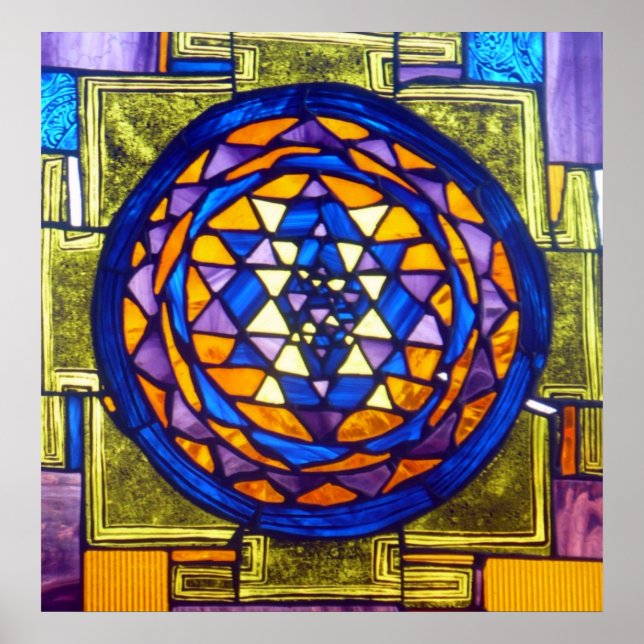 Shri Yantra Poster (Front)