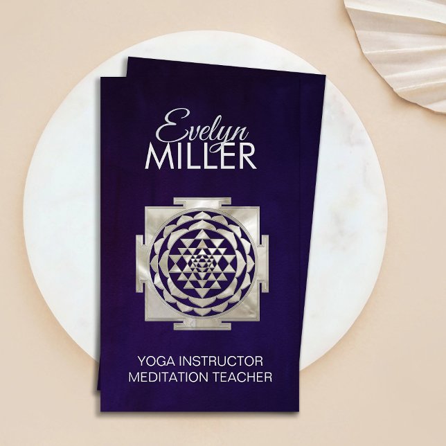 Shri Yantra - Sri yantra - Shri Chakra Business Card (Creator Uploaded)