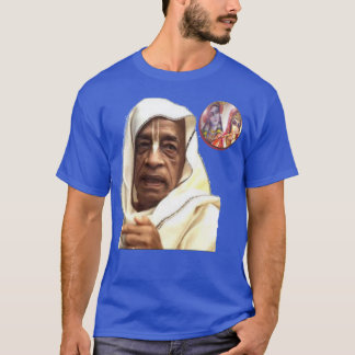 Shrila Prabhupada Mediates on Radha-Krsna ॐ T-Shirt