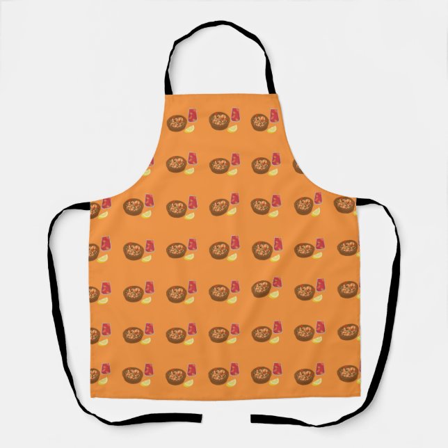 Shrimp and Sangria Apron (Front)