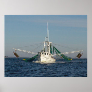 Shrimp Boat Poster