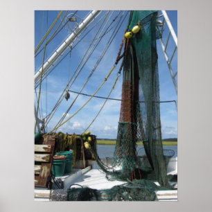Shrimp Boat Poster