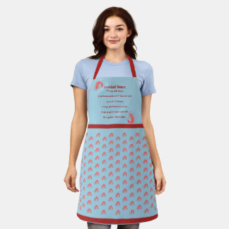 Shrimp Cocktail Recipe All-Over Print Apron