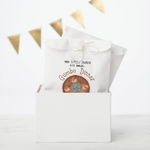 Shrimp Gumbo Stew Louisiana LA New Orleans Food Favour Bag