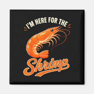 Shrimp lover cajun seafood festival magnet