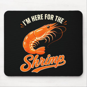 Shrimp lover cajun seafood festival mouse pad