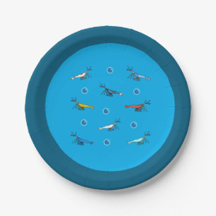 Shrimp Paper Plates