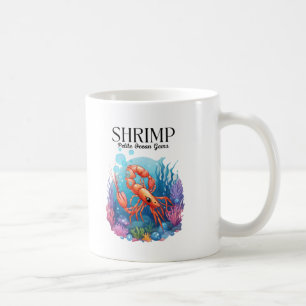 Shrimp: Petite Ocean Gems Coffee Mug