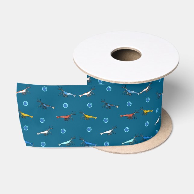 Shrimp Satin Ribbon (Spool)