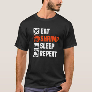 Shrimp Shrimp Sea Creatures Crustaceans Sushi Mak T-Shirt