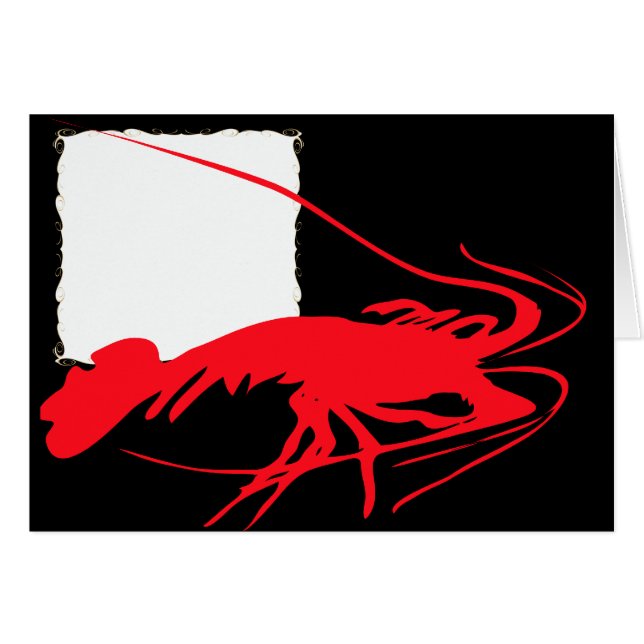 shrimp silhouette image (Front Horizontal)