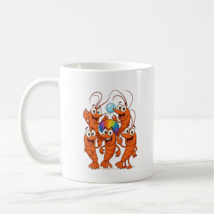 Shrimp Squad Beach Vibes Coffee Mug