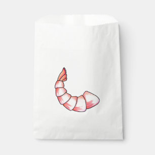 Shrimp tail favour bag