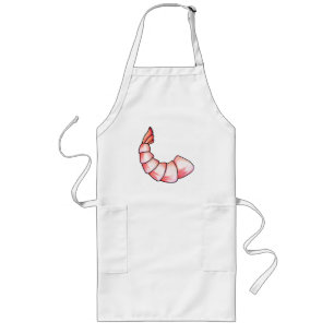 Shrimp tail long apron