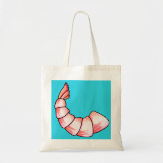 Shrimp tail tote bag