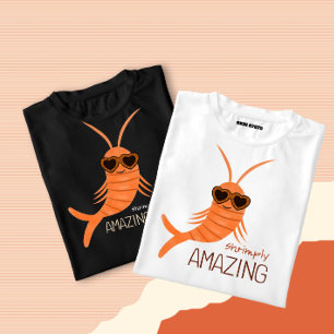 Shrimp with sunglasses T-Shirt