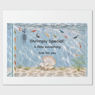 Shrimply Special! Wrapping Paper