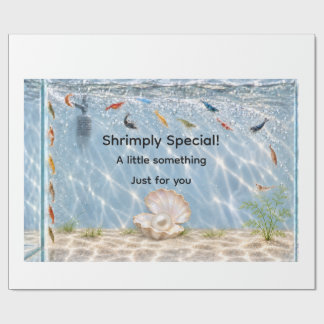 Shrimply Special! Wrapping Paper