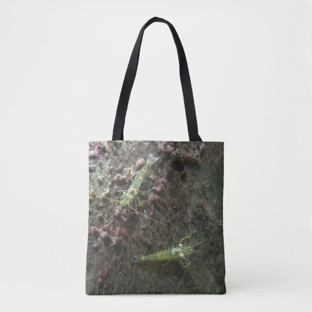 Shrimps Underwater Tote Bag (Front)