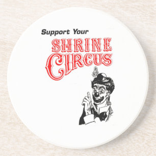 Shrine Circus Clown Coaster