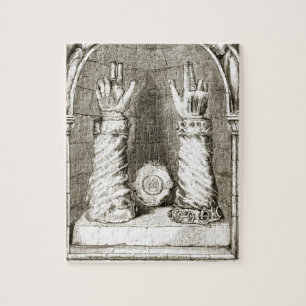 Shrine of St. Patrick's hand, from 'The Trias Thua Jigsaw Puzzle