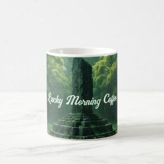 Shrine of the Clover Green Field Coffee Mug
