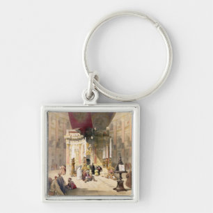 Shrine of the Holy Sepulchre, April 10th 1839, pla Key Ring