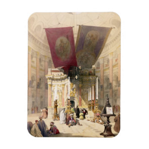 Shrine of the Holy Sepulchre, April 10th 1839, pla Magnet