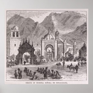 Shrine of the Nuestra Senora de Copacabana Poster