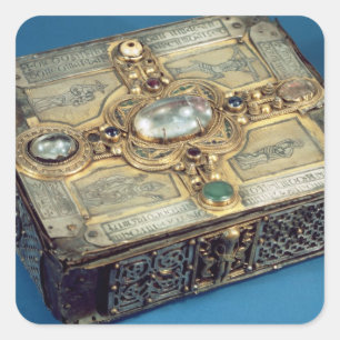 Shrine of the Stowe Missal, from Lorrha, County Ti Square Sticker