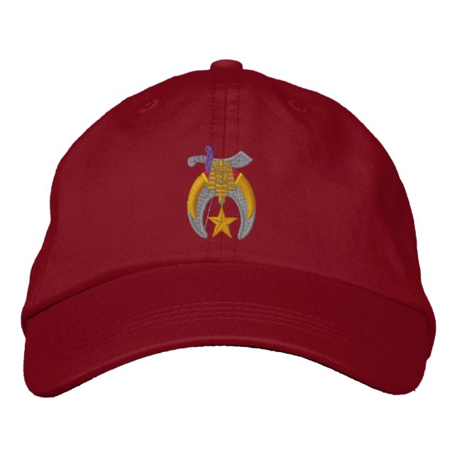 Shriner Embroidered Embroidered Hat (Front)
