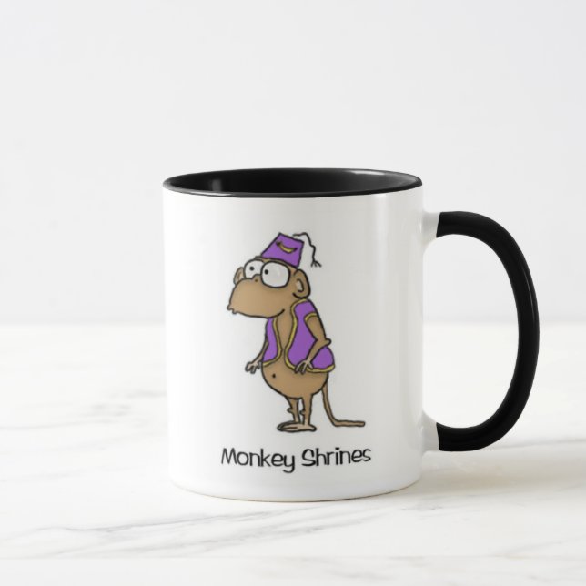 Shriner Monkey Mug (Right)