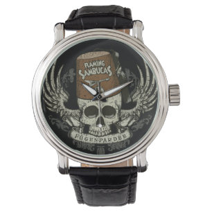 Shriner Skull Distressed Watch