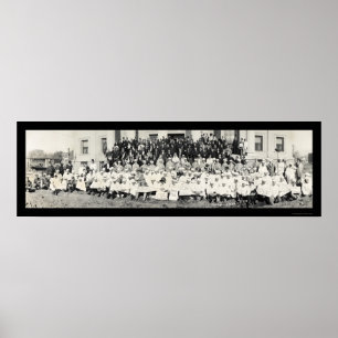 Shriners Ceremonial Photo 1920 Poster