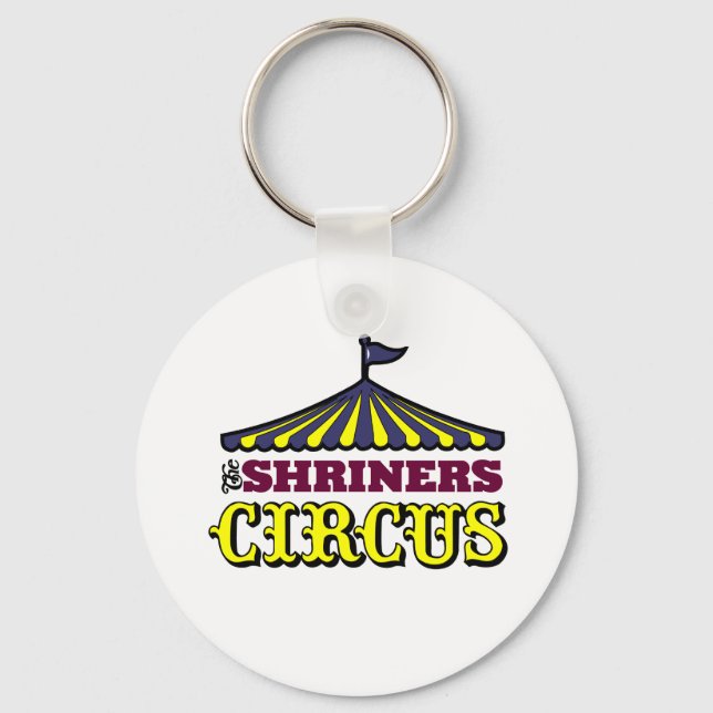 Shriners Circus Key Ring (Front)