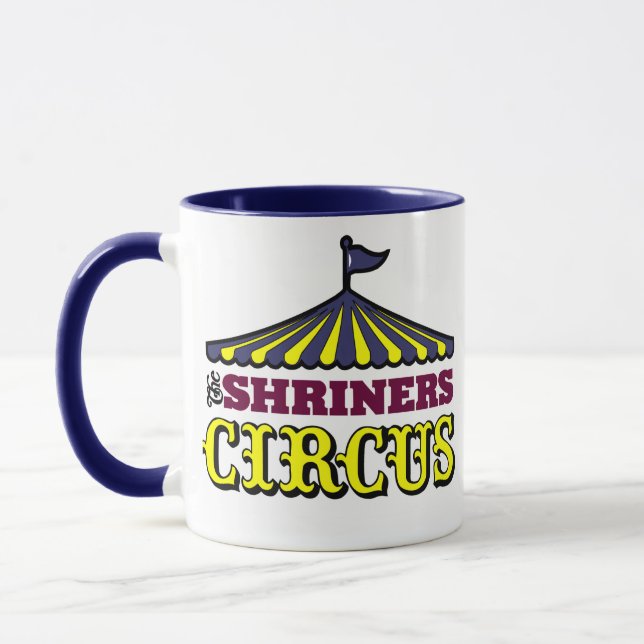 Shriners Circus Mug (Left)