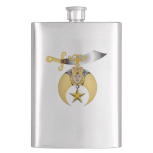 Shriners  hip flask