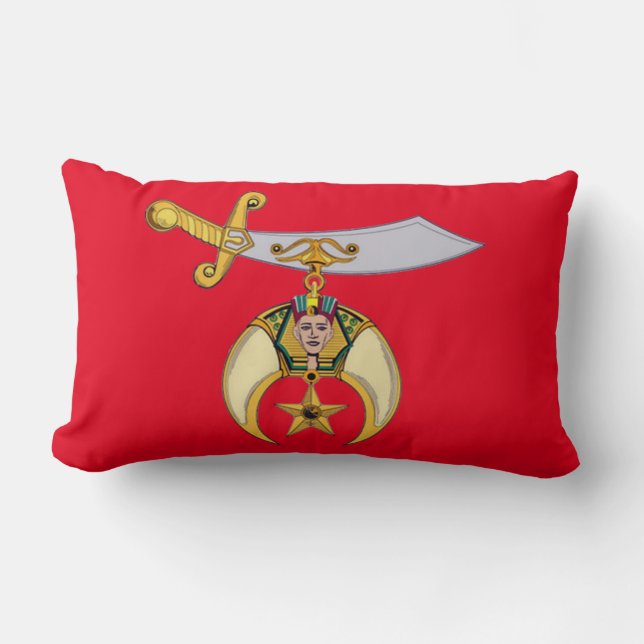 SHRINERS LUMBAR CUSHION (Front)