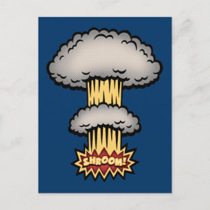 SHROOM! -colour Postcard