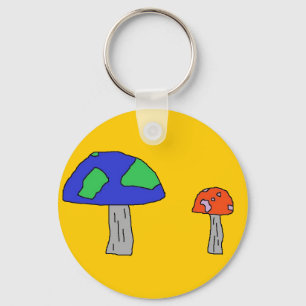 Shroom keychain