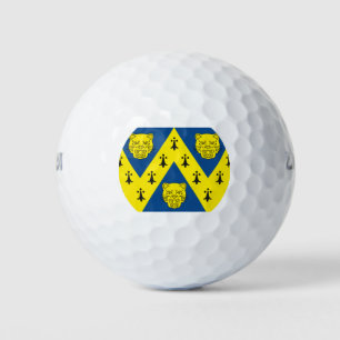 Shropshire county flag golf balls