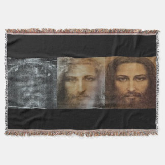 Shroud of Jesus tapestry blanket