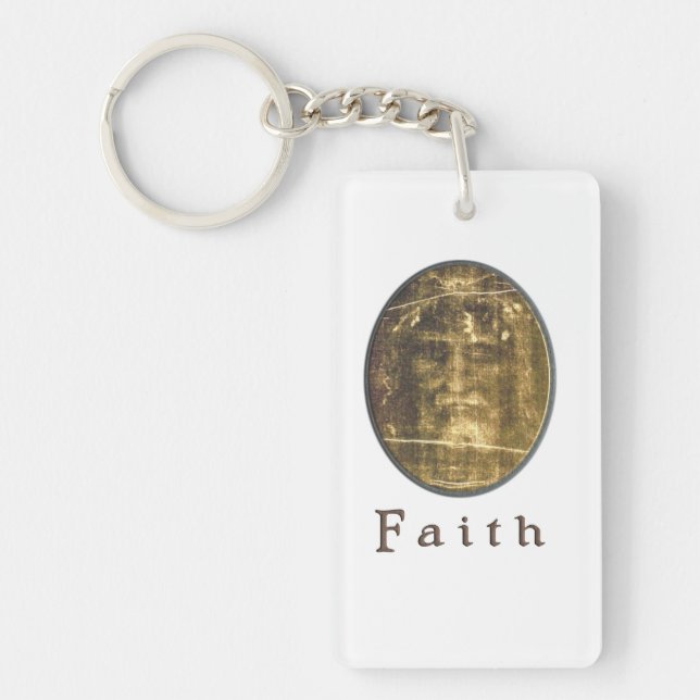 Shroud of Turin cloth Key Ring (Front)