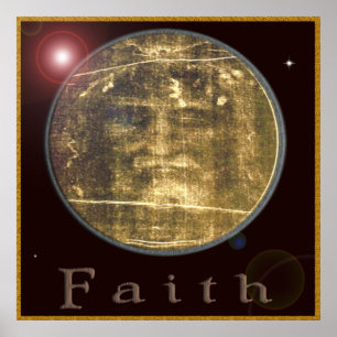 Shroud of Turin designs Poster